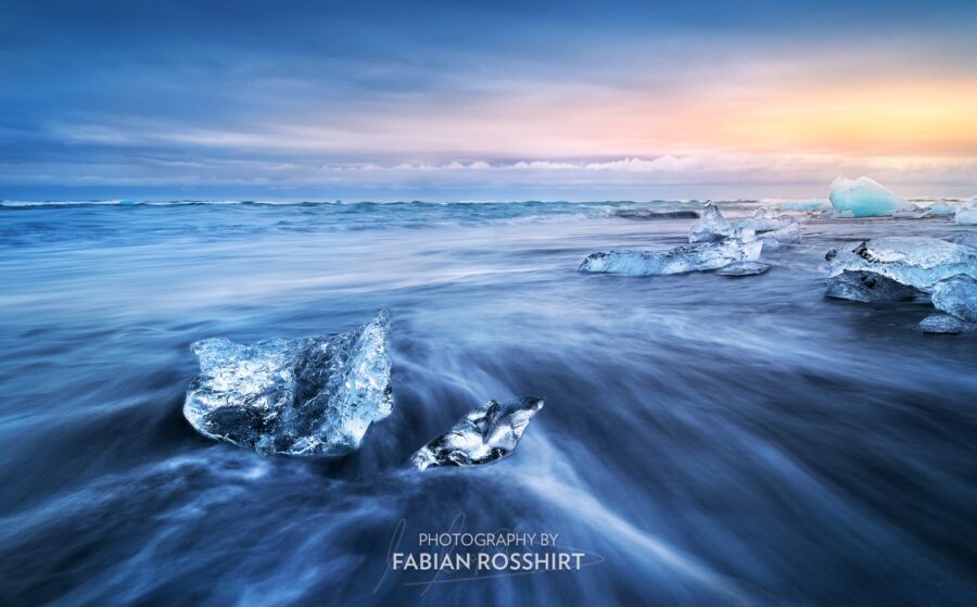 Wandbild Island Diamond Beach