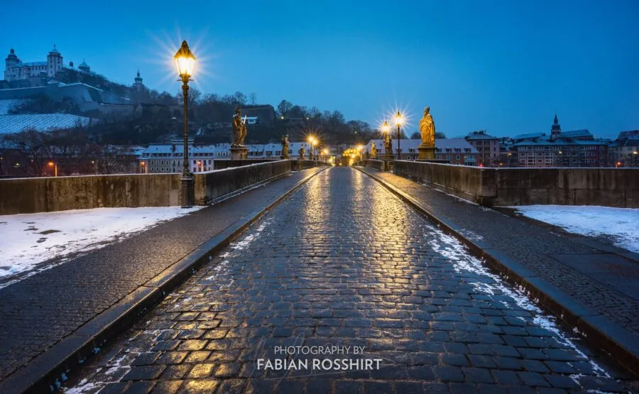 Wandbild Würzburg Thaw